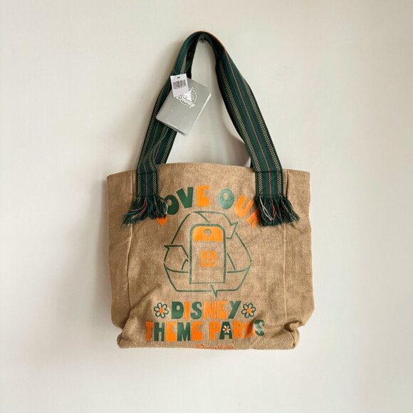 Disney Theme Parks Jute Bag - Picture 6 of 7